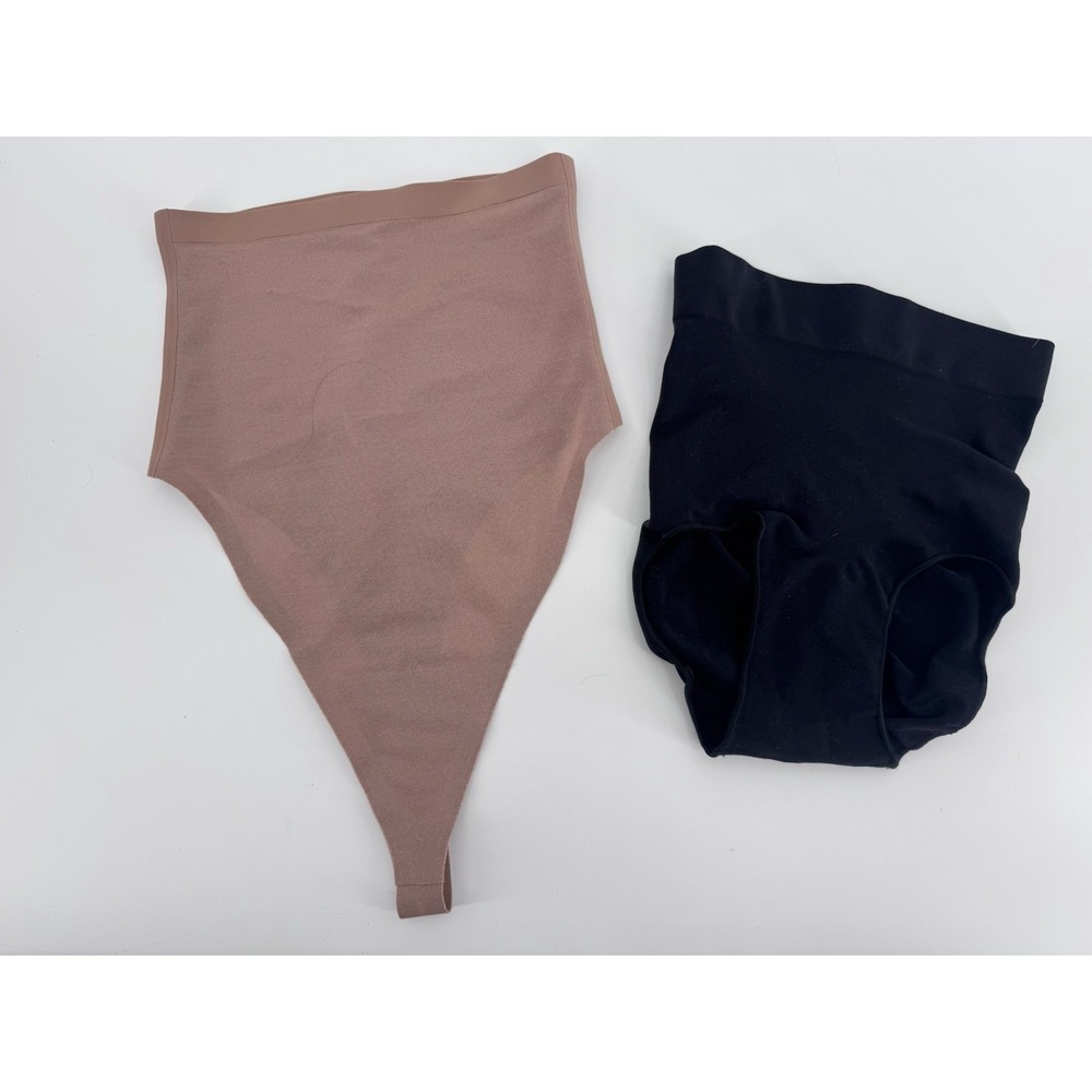 Skims Seamless High-Waist Thong Shapewear - Nude, SH-HWT-0251 XXS Plus BONUS